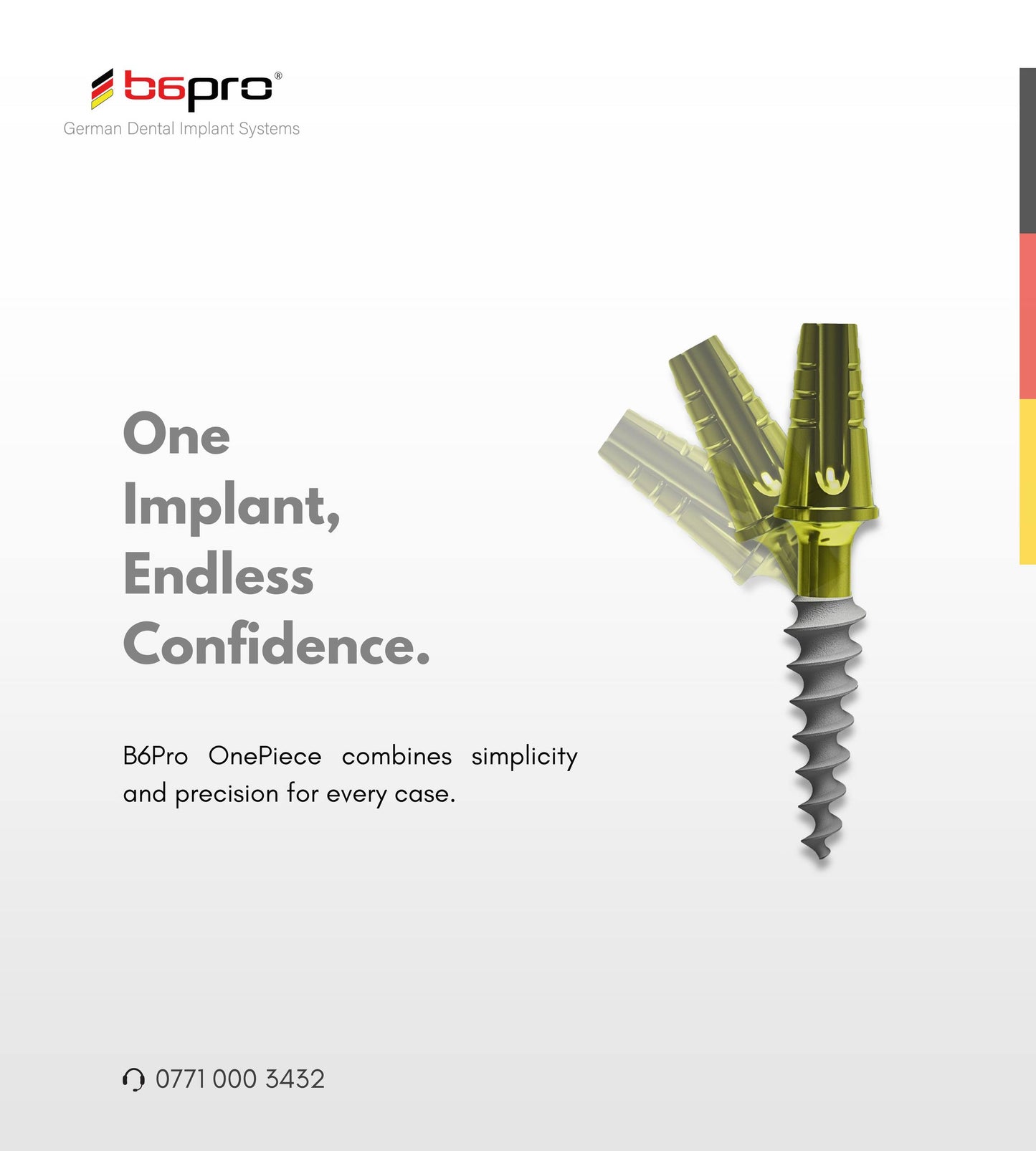 B6pro One-piece Implant